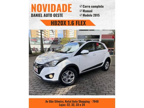 HYUNDAI HB20X 1.6 16V STYLE FLEX 4P MANUAL